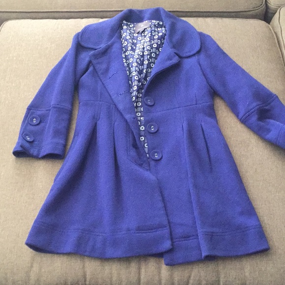 Forever 21 Jackets & Blazers - Blue/purple dress coat